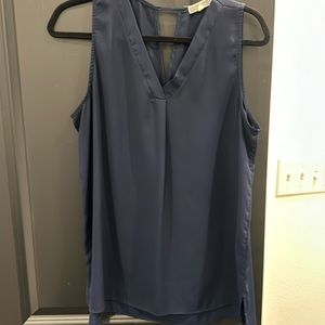 Navy dress top